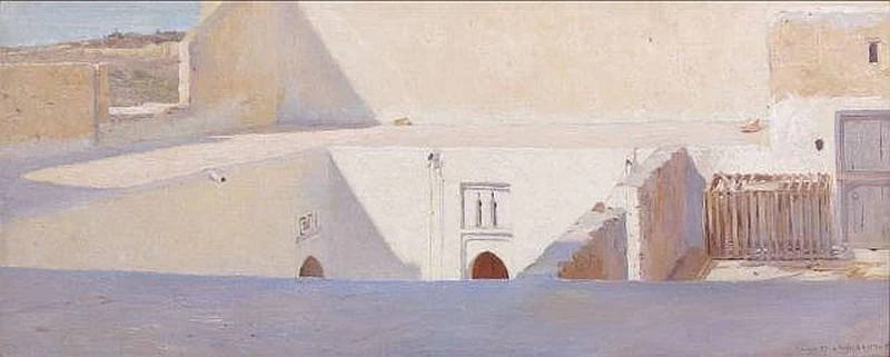 Terrazze a Tangeri, 1887